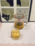 茶皇子泡茶壺全玻璃高硼硅過(guò)濾茶水分離玻璃內膽泡茶神器家用茶具套裝 壺+4杯 500ml 曬單實(shí)拍圖