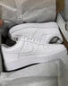 耐克NIKE板鞋女空軍一號AF1 AIR FORCE 1運動鞋DD8959-100白37.5 曬單實拍圖