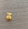 周生生錦鯉鯉魚(yú)福字錢(qián)袋黃金吊墜 生生有禮男女款足金掛墜 73537P計價(jià) 4.23克(含工費100元) 曬單實(shí)拍圖