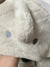 BABYGREAT嬰兒加大加厚不掉毛秋冬季天男女裹兒童新生兒大小象斗篷浴巾A類 小象敦敦袋裝款(125x80cm) 曬單實拍圖