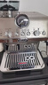 德龍（Delonghi）咖啡機 半自動(dòng)意式冷萃 可變壓技術(shù)15Bar泵壓家用美式打奶泡現磨豆粉兩用現磨壓力表 EC9255.M 8檔感應研磨 金屬機身 曬單實(shí)拍圖