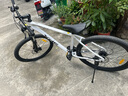 喜德盛（xds）山地車(chē)黑客380避震前叉21速變速鋁合金車(chē)架 白/黑色17 曬單實(shí)拍圖