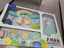 澳貝（auby）新生兒見(jiàn)面禮盒實(shí)用嬰兒玩具床掛搖鈴牙膠萌兔安撫巾玩偶滿(mǎn)月禮物 曬單實(shí)拍圖