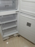 美的（Midea）283白色三門(mén)三開(kāi)門(mén)大容量家用小型電冰箱一級能效風(fēng)冷無(wú)霜租房小冰箱多門(mén)以舊換新【國家補貼】 曬單實(shí)拍圖