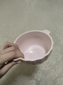 少女心草莓雙耳碗勺加厚湯碗沙拉碗飯碗家用碗高顏值釉下彩餐具 淺粉草莓雙耳碗1個(gè) 曬單實(shí)拍圖