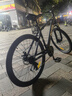 喜德盛山地自行車黑客350 X6鋁合金車架21速變速機械碟剎 黑銀色17寸 曬單實拍圖