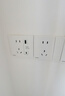 西門子（SIEMENS）開關(guān)插座 10A五孔帶20W A+C USB 插座 靈煜霧沙白5UB37743NC01 曬單實拍圖