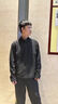 Keep【新品】運動(dòng)外套男25秋冬戶(hù)外經(jīng)編針織內磨毛跑步健身服8732 曬單實(shí)拍圖