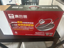 康巴赫（KBH）真鈦0涂層抗菌炒鍋無(wú)涂層不粘鍋316L不銹鋼炒菜鍋電磁爐燃氣通用 曬單實(shí)拍圖
