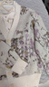 播商場(chǎng)同款Houzichao聯(lián)名刺繡印花毛衣24冬針織開(kāi)衫女BDR4UD3846 P24木槿花 M 曬單實(shí)拍圖