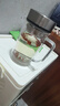 領(lǐng)臣（LINGCHEN）茶杯雙層玻璃水杯大容量泡茶杯子帶把手濾網(wǎng)商務(wù)辦公室行政男士 曬單實(shí)拍圖