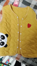 宜爽兒童裝兒童馬甲春秋冬季女童保暖背心男童加絨衣服 黃色   110    曬單實(shí)拍圖