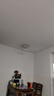美的（Midea）風(fēng)扇燈餐廳吊扇燈led臥室燈隱形扇葉遙控三防燈具熟睡風(fēng)包安裝 曬單實(shí)拍圖