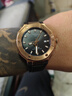天梭（TISSOT）【七夕節(jié)禮物】瑞士手表 新品競速系列全自動機械男表 玫金橡膠表帶T141.807.37.051.00 曬單實拍圖