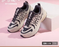 李寧（LI-NING）跑步鞋扶搖1.0v3女網(wǎng)面透氣減震回彈舒適復古休閑運動(dòng)女鞋 曬單實(shí)拍圖