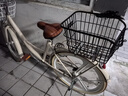 飛鴿（FLYING PIGEON）自行車成人通勤車自行車學生單車成人自行車通勤自行車女士自行車 豪華奶油米|6速|一體輪+禮包 26寸適合160-185cm 曬單實拍圖