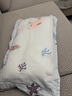 水星兒童（MERCURY Kids）幼兒園全棉抗菌對枕套(海藍(lán)色/海洋)30cm×50cm 嬰幼兒A類 曬單實拍圖