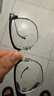 蔡司（ZEISS）鏡片近視眼鏡框男半框防藍光輻射可配帶散光度數眼睛女鈦合金鏡架 升級鈦材 黑銀 眼鏡框( 八大倉庫直發(fā)） 曬單實(shí)拍圖