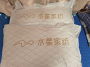 水星家紡枕頭枕芯酒店枕頭護頸枕頭芯家用一對純棉抗菌可水洗高枕48x74cm 曬單實(shí)拍圖