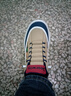 德?tīng)柣荩―EERWAY）男鞋子男2025冬季老爹鞋男士時(shí)尚休閑鞋厚底增高運動(dòng)鞋 藍紅棕 40 曬單實(shí)拍圖