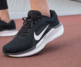 耐克男子透氣專業(yè)跑步鞋冬季公路緩震反光NIKE WINFLO 11 FJ9509 001黑/白/煤黑/冷灰 42.5 曬單實拍圖