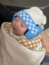LUCYLEE日本隔音耳罩寶寶嬰幼兒童降噪耳機飛機減壓防噪音睡覺(jué)專(zhuān)用 伸縮綁帶款藍色【0-2歲】 曬單實(shí)拍圖