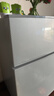 HYUNDAI韓國現代冰箱雙開(kāi)門(mén)小型一級能效小冰箱家用宿舍租房冷藏冷凍電冰箱節能省電保鮮低噪 58L銀【一級能效、店長(cháng)力薦】 曬單實(shí)拍圖