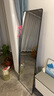 全品屋穿衣鏡全身鏡落地鏡掛門服裝店試衣鏡壁掛鏡掛穿一體簡約北歐風(fēng) 【圓角】赫本黑160*50cm 送貨上門 曬單實(shí)拍圖