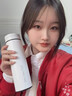 361°智能顯溫保溫杯大容量不銹鋼保溫泡茶杯男女士茶水分離便攜水杯子 象牙白500ML-智能顯溫【抗菌不銹鋼】帶茶隔 曬單實拍圖