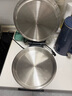 利仁（Liven）小鋼人不銹鋼電餅鐺家用0涂層38mm加深1800W雙面加熱電餅檔烙餅專用鍋無涂層電煎鍋早餐機(jī)LR-B3097 曬單實(shí)拍圖