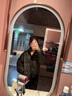 可茵（Keyin）棉服女短款2025年冬季新款韓版小個(gè)子美拉德肯豆風(fēng)立領(lǐng)棉衣外套女 咖啡色 M 曬單實(shí)拍圖
