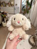 Jellycat英國甜美小兔Yummy兔安撫玩偶毛絨公仔玩具生日禮物  15CM 米色小兔 曬單實(shí)拍圖