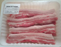 【180天白豬家庭裝】冰鮮豬帶皮五花肉1kg 曬單實拍圖