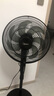 美的（Midea） 電風(fēng)扇家用落地扇智能遙控七葉立式扇 臥室客廳輕音節能大風(fēng)量電扇 【熱銷(xiāo)可調節高度】遙控定時(shí)黑色 曬單實(shí)拍圖