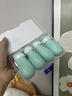 貓指甲套平底洗貓腳套防貓爪腳套抱貓喂藥防撓腳套貓咪洗澡神器 升級平底硅膠貓指甲套【淡綠色】 4個(gè)一套 曬單實(shí)拍圖