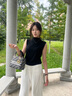 CAHOE KULLO官方包包女款輕奢2025新款品牌女士時(shí)尚高級感單肩斜挎手提戴妃包 輕奢黑色-CK女包送女朋友老婆生日情人節禮物 曬單實(shí)拍圖