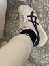 Onitsuka Tiger鬼塚虎男鞋 慢跑鞋透氣輕便男女款運動休閑鞋RUNSPARK 白色/藏青色(1183B480-107) 38 曬單實拍圖