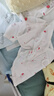 貝瑞加（Babyprints）嬰兒半背衣2件裝長(cháng)袖純棉寶寶上衣護肚和尚服家居內衣 小熊貓咪52 曬單實(shí)拍圖