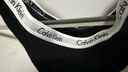 Calvin Klein內衣【摩登引力帶】女士ck可卸墊無(wú)鋼圈輕運動(dòng)背心式文胸QF7586AD UB1-太空黑 M 曬單實(shí)拍圖