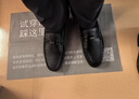 金利來(lái)（goldlion）男鞋商務(wù)休閑鞋舒適輕質(zhì)透氣時(shí)尚皮鞋59683019201A黑39碼 曬單實(shí)拍圖