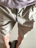 回力（Warrior）短褲男夏季美式工裝直筒五分褲子男士潮流運動(dòng)休閑中褲 卡其 L 曬單實(shí)拍圖