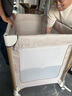 優(yōu)樂博（ULOP）星夢折疊嬰兒床多功能床可移動拼接寶寶床新生兒哄睡神器搖搖床 豪華頂配 一鍵折疊嬰兒床-星河金 搖籃嬰兒床帶蚊帳尿布臺-送棕墊 曬單實拍圖