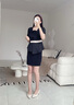 康莉商場(chǎng)新款粗跟單鞋女2025年秋季真皮百搭時(shí)尚氣質(zhì)高跟鞋不累腳 奶油白 37 曬單實(shí)拍圖