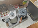 TILIVING（鈦立維）純鈦茶臺燒水壺全自動(dòng)上水壺電熱水壺電茶爐煮茶器嵌入式一體機茶盤(pán)電水壺1.1L T006-B 曬單實(shí)拍圖
