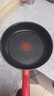 特福（Tefal）平底鍋家用牛排不粘煎鍋少油煙有鈦煎餅鍋電磁爐燃氣灶通用26cm 曬單實(shí)拍圖
