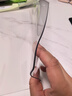 古私（Gusi）桌墊透明餐桌墊pvc桌布防水防油tpu桌面保護(hù)墊水晶板書桌課桌桌墊 曬單實(shí)拍圖