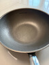 炊大皇純鈦炒鍋純鈦板0涂層不粘鍋鈦鍋32cm【假一賠十】電磁爐明火鈦瑞 曬單實(shí)拍圖