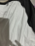 優(yōu)衣庫女裝柔軟羅紋撞色圓領(lǐng)T恤/長(cháng)袖插肩袖內搭481438 58 深綠色 XL /165/92A 曬單實(shí)拍圖