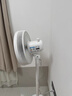 美的（Midea）電風(fēng)扇 家用七葉立式落地扇宿舍臥室輕音節能搖頭桌面小風(fēng)扇大風(fēng)力空氣循環(huán)風(fēng)扇 SAF30AC  曬單實(shí)拍圖