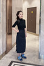 卓詩(shī)尼平底德訓鞋女2025秋季新款網(wǎng)面透氣薄款休閑女鞋子復古軟底運動(dòng)鞋 深藍色 37 曬單實(shí)拍圖